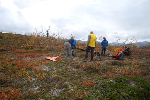 Fieldnotes, Hybrid Matters, Kilpisjärvi, September 2015, photo Judith van der Elst