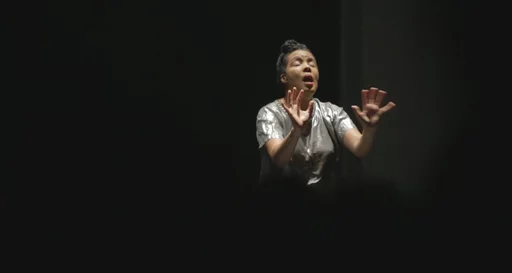 Elaine Mitchener, the then + the now = now time: a short essay film in lieu of a performance, 2020.