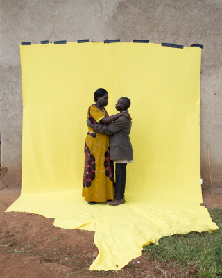 [i]What does your moment of forgiveness look like?[/i] - Rwanda 20 Years: Anatomy of Forgiveness - Creative Court, photo Lana Mesić